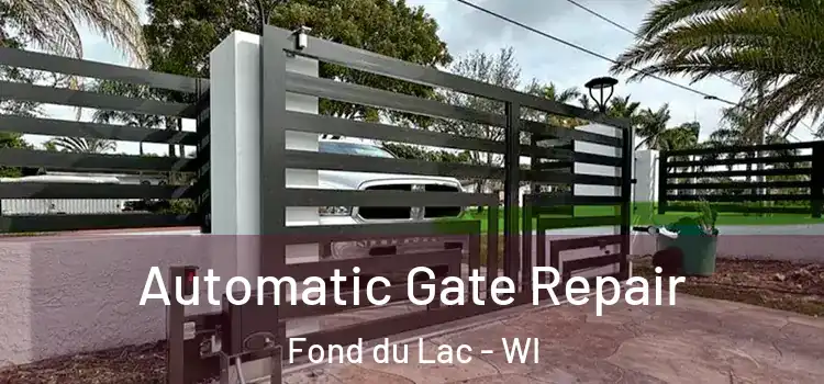 Automatic Gate Repair Fond du Lac - WI