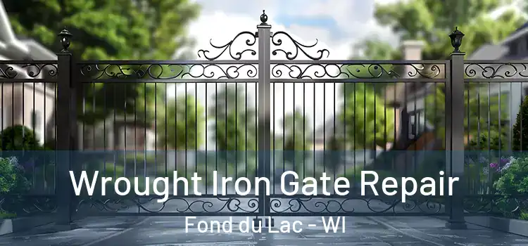 Wrought Iron Gate Repair Fond du Lac - WI